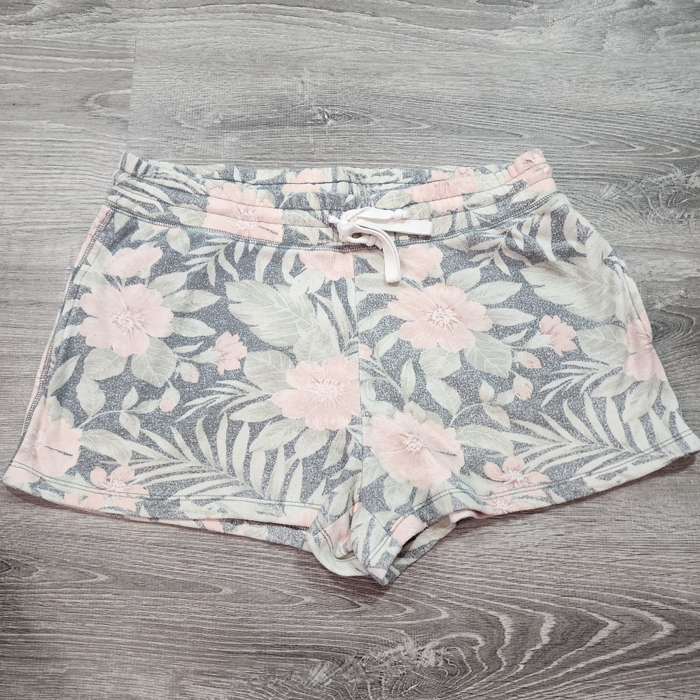 AMERICAN EAGLE Tropical Heathered Drawstring Short with Pockets Large